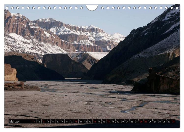 Produktbild: Nepal - Jomsom Trek (Wandkalender 2026 DIN A4 quer), CALVENDO Monatskalender