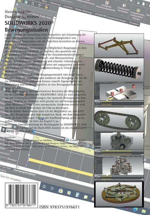 Produktbild: SOLIDWORKS 2020 Bewegungsstudien