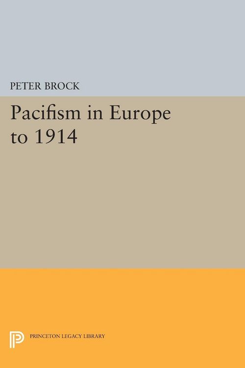 Produktbild: Pacifism in Europe to 1914