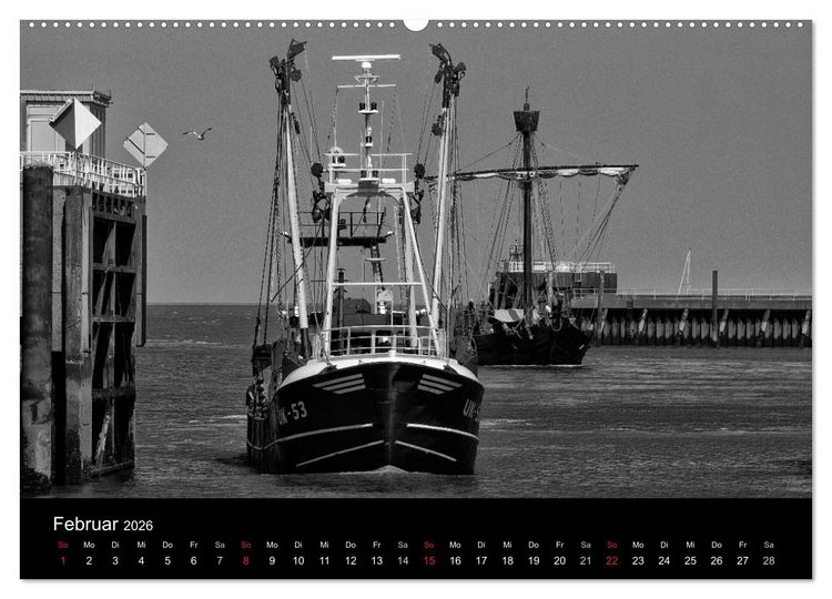 Produktbild: Willkommen in Cuxhaven (Wandkalender 2026 DIN A2 quer), CALVENDO Monatskalender