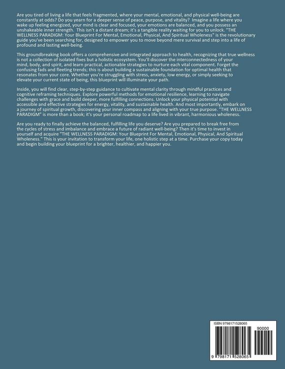 Produktbild: The Wellness Paradigm