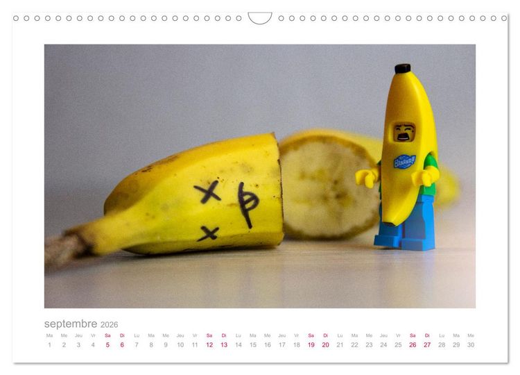 Produktbild: La vie secr&egrave;te des figurines (Calendrier mural 2026 DIN A3 vertical), CALVENDO calendrier mensuel