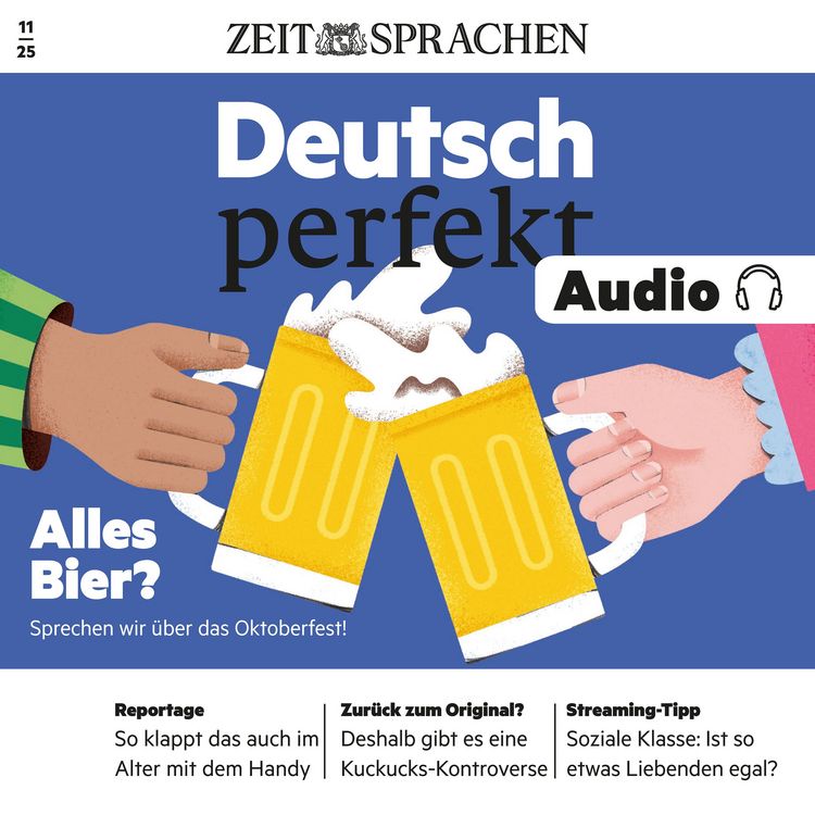 Produktbild: Deutsch perfekt Audio - Alles Bier?