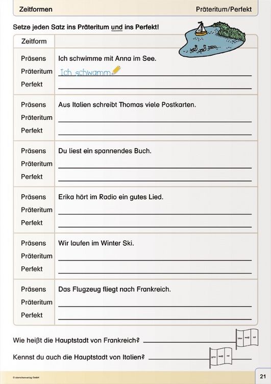 Produktbild: Mein Grammatikheft 3/4 f&uuml;r die 3. und 4. Klasse