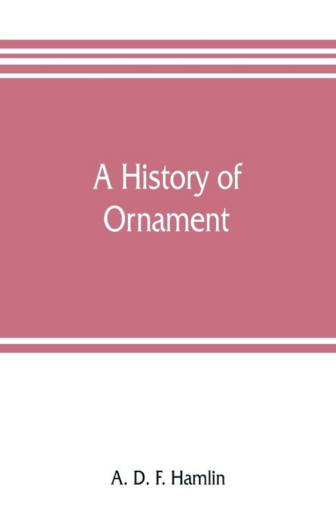 Produktbild: A history of ornament