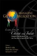 Produktbild: Managing Globalization: Lessons from China and India