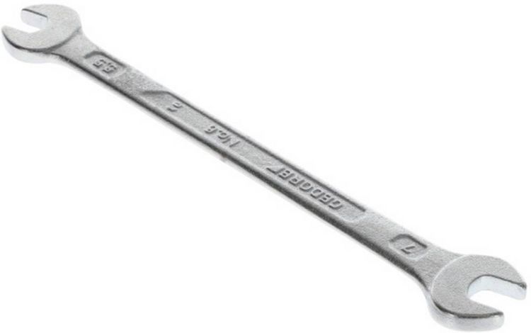 Produktbild: Doppelmaulschl&uuml;ssel 6 5,5x7mm L.122mm verchr.GEDORE
