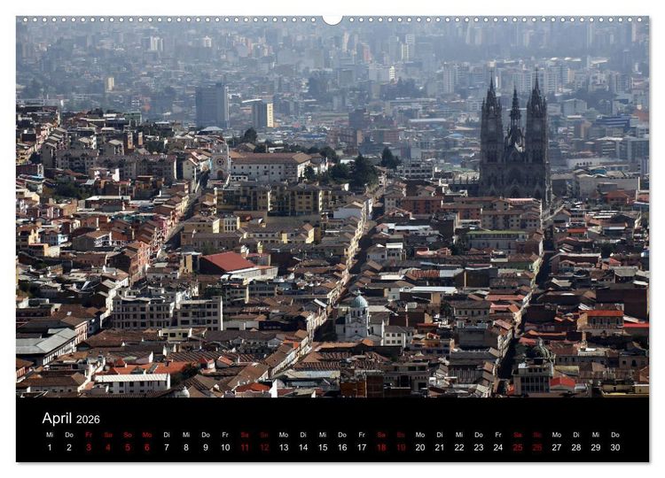 Produktbild: Ama la Vida Ecuador (Wandkalender 2026 DIN A2 quer), CALVENDO Monatskalender