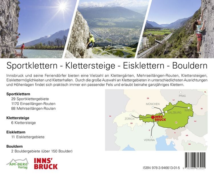Produktbild: Sportklettern Innsbruck und seine Feriend&ouml;rfer