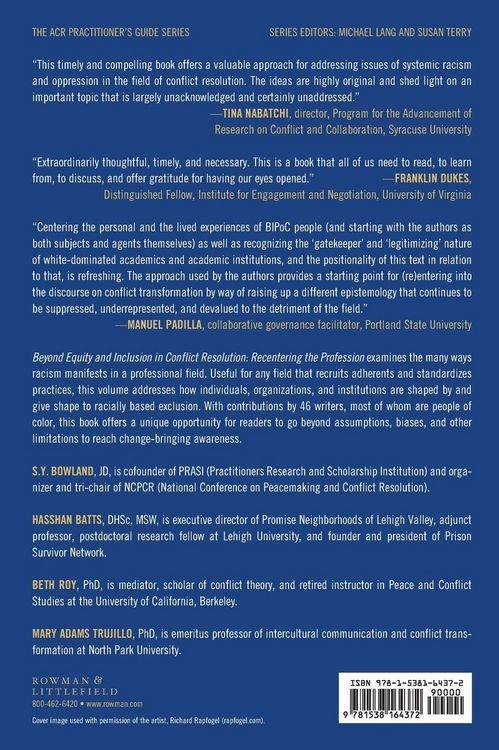 Produktbild: Beyond Equity and Inclusion in Conflict Resolution