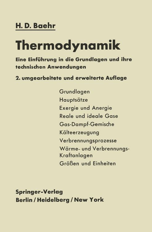 Produktbild: Thermodynamik