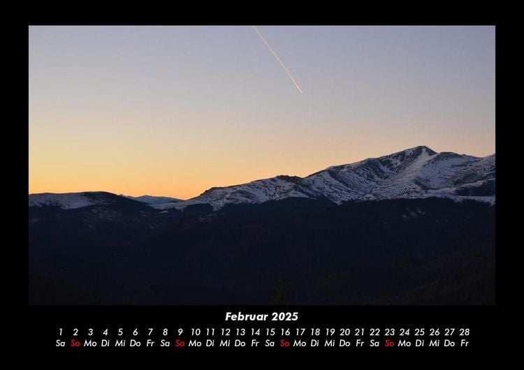 Produktbild: Bergige Welten 2025 Fotokalender DIN A3