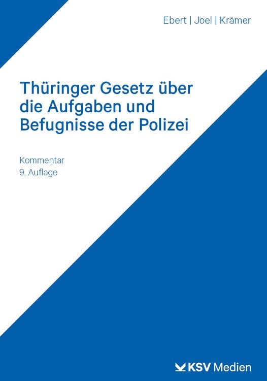 Produktbild: Th&uuml;ringer Gesetz &uuml;ber die Aufgaben und Befugnisse der Polizei