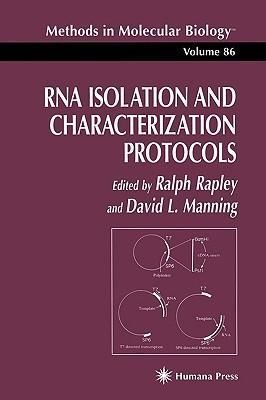 Produktbild: RNA Isolation and Characterization Protocols