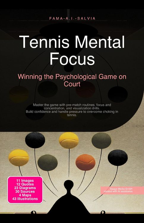 Produktbild: Tennis Mental Focus: Winning the Psychological Game on Court