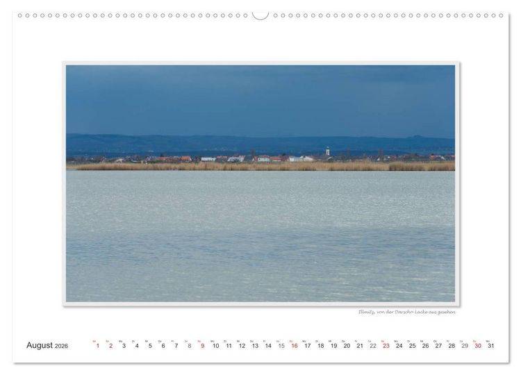 Produktbild: Neusiedler See / CH-Version (hochwertiger Premium Wandkalender 2026 DIN A2 quer), Kunstdruck in Hochglanz