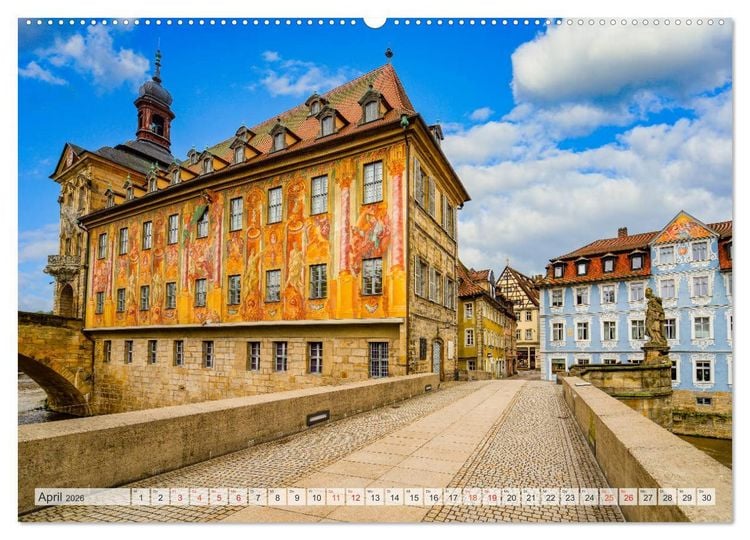 Produktbild: Bamberg Impressionen (hochwertiger Premium Wandkalender 2026 DIN A2 quer), Kunstdruck in Hochglanz