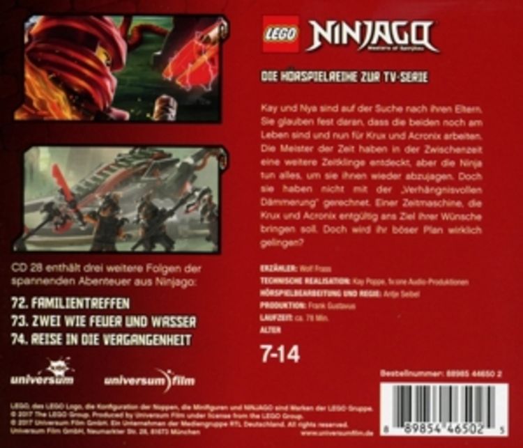 Produktbild: LEGO&reg; Ninjago 28/CD