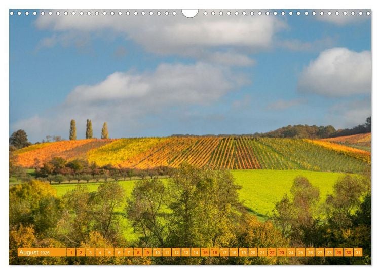 Produktbild: Indian Summer in Baden-W&uuml;rttemberg (Wandkalender 2026 DIN A3 quer), CALVENDO Monatskalender