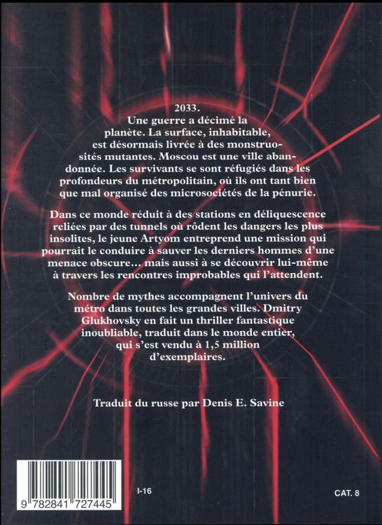 Produktbild: M&eacute;tro 2033