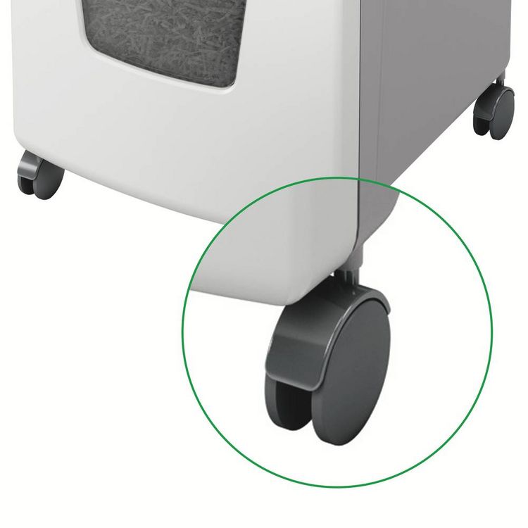 Produktbild: Leitz IQ Autofeed Office 300 P4 Aktenvernichter 300 Blatt Partikelschnitt 4 x 30 mm P-4 60 l Vernichtet auch B&uuml;roklammern, Heftklammern, Kreditkarte