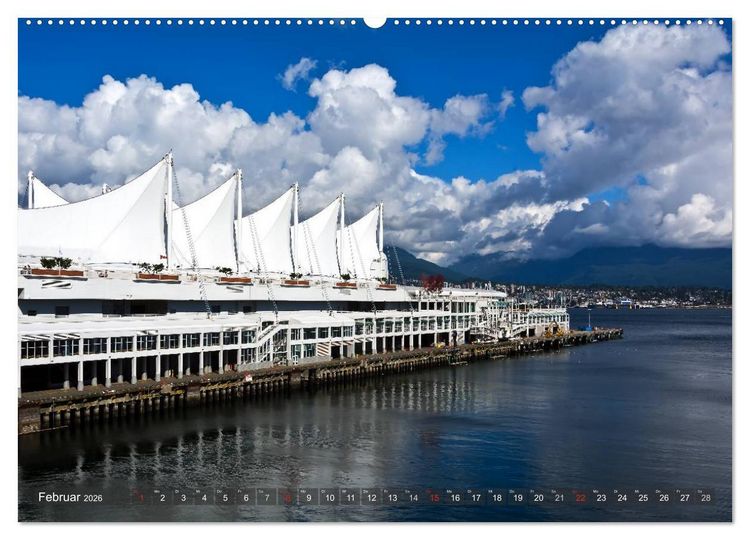 Produktbild: Vancouver Perspektiven (Wandkalender 2026 DIN A2 quer), CALVENDO Monatskalender