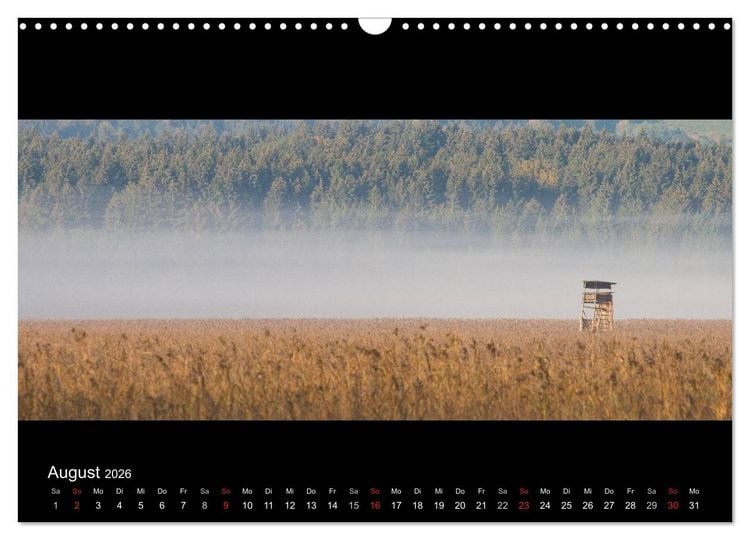 Produktbild: Alpenrand zwischen Isar und Lech (Wandkalender 2026 DIN A3 quer), CALVENDO Monatskalender