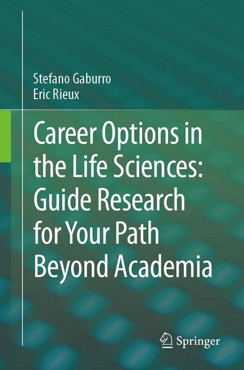 Produktbild: Career Options in the Life Sciences: Guide Research for Your Path Beyond Academia