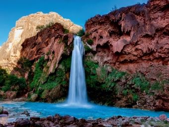 Produktbild: CALVENDO Puzzle Havasupai Falls, Arizona | 1000 Teile Lege-Gr&ouml;&szlig;e 64x48cm Foto-Puzzle f&uuml;r gl&uuml;ckliche Stunden