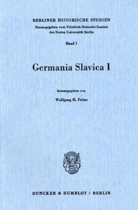 Produktbild: Germania Slavica I.