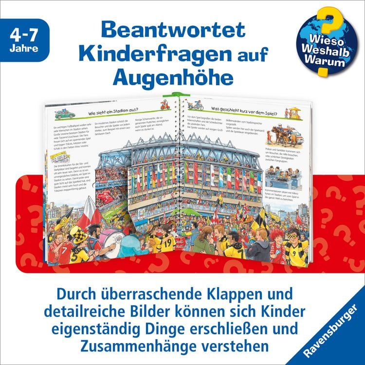 Produktbild: Wieso? Weshalb? Warum? Band 35 - Rund um den Fu&szlig;ball