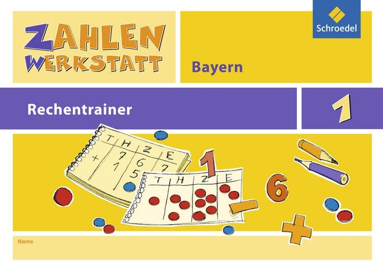 Produktbild: Zahlenwerkstatt - Rechentrainer Bayern