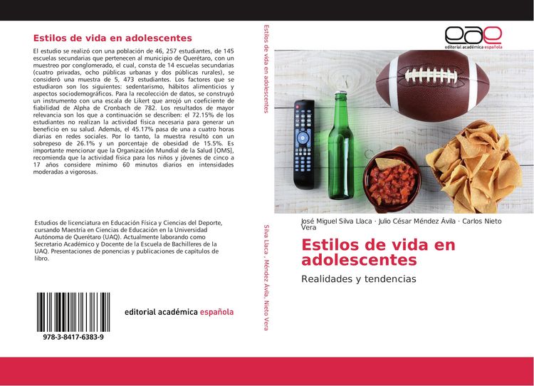 Produktbild: Estilos de vida en adolescentes