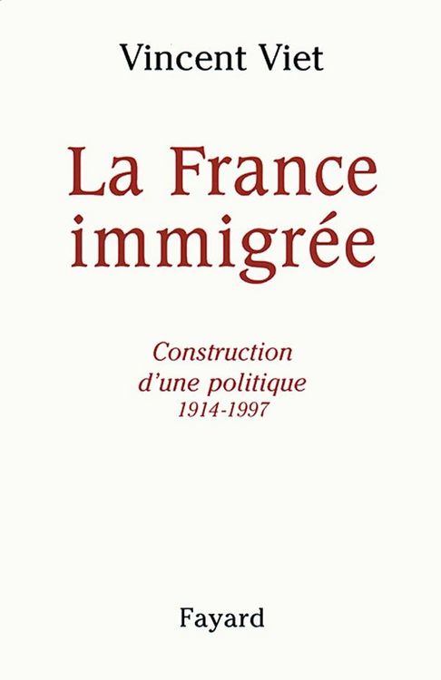 Produktbild: La France immigr&eacute;e