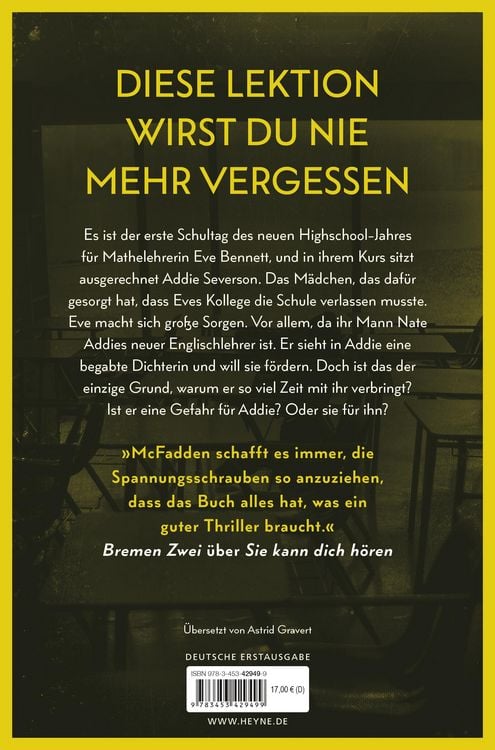 Produktbild: Der Lehrer &ndash; Will er dir helfen oder will er deinen Tod?