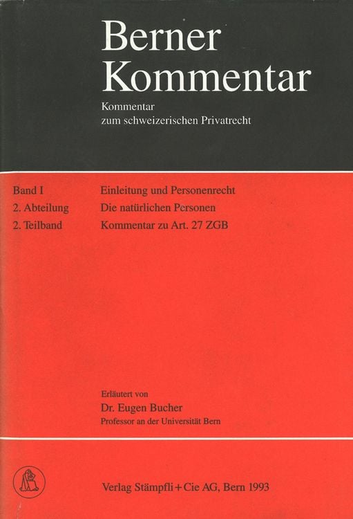 Produktbild: Personenrecht, Familienrecht / Schutz der Persönlichkeit