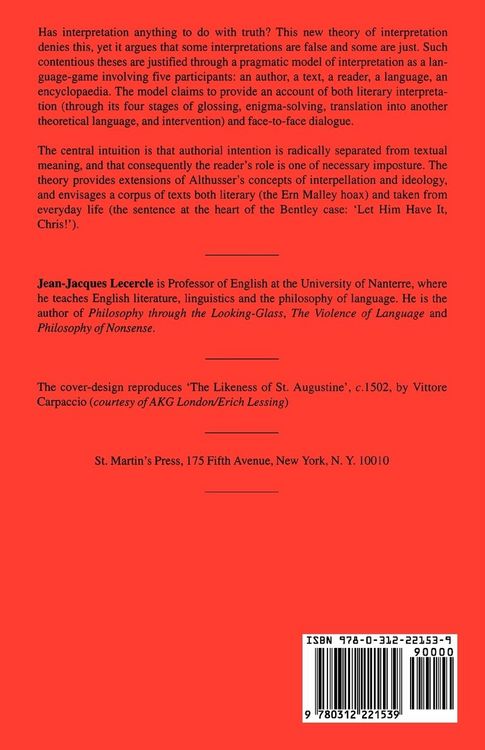 Produktbild: Interpretation as Pragmatics