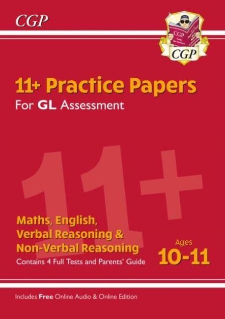Produktbild: 11+ GL Practice Papers Mixed Pack - Ages 10-11 (with Parents' Guide & Online Edition)