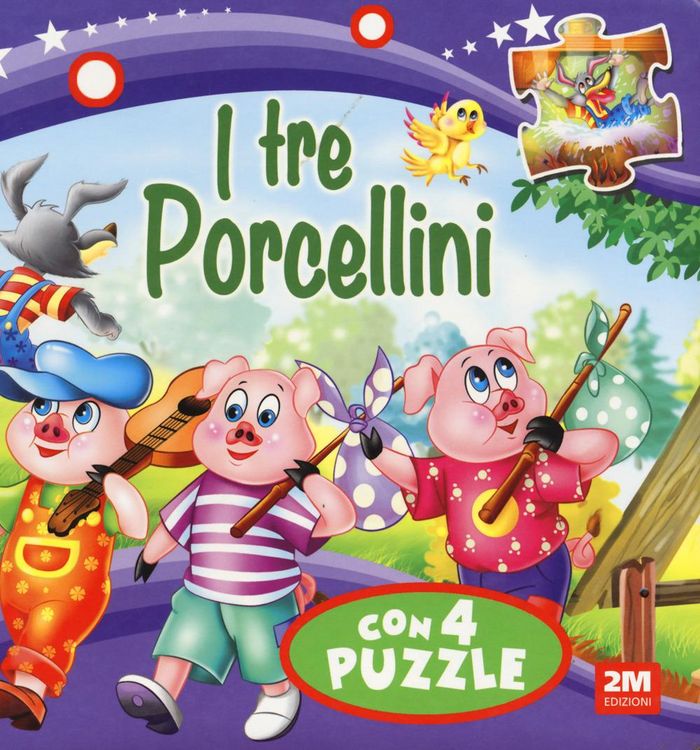Produktbild: I tre porcellini. Libro puzzle