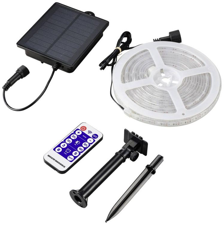 Produktbild: Sygonix SY-5947266 Solar-Lichtschlauch LED LED fest eingebaut 1.8W Transparent