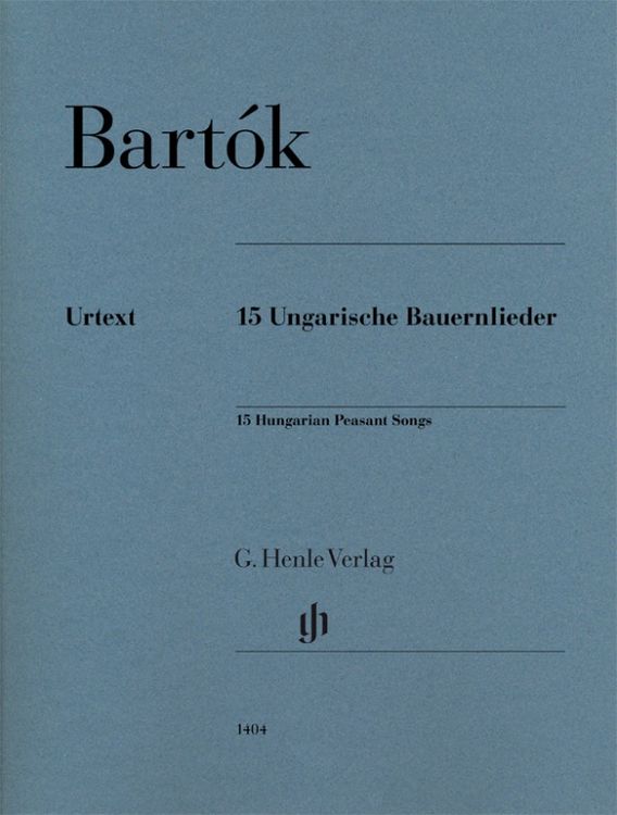 Produktbild: B&eacute;la Bart&oacute;k - 15 Ungarische Bauernlieder