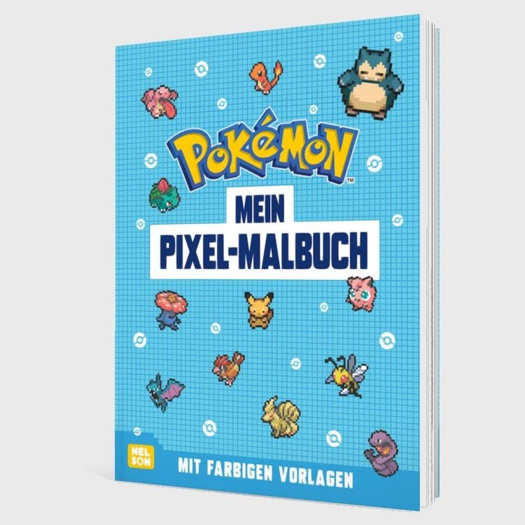 Produktbild: Pok&eacute;mon Activity-Buch: Mein Pixel-Malbuch