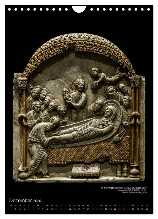 Produktbild: Maria - Mutter Gottes (Wandkalender 2026 DIN A4 hoch), CALVENDO Monatskalender
