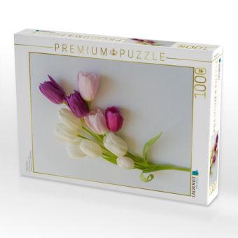 Produktbild: CALVENDO Puzzle Tulpenzauber | 1000 Teile Lege-Gr&ouml;&szlig;e 64x48cm Foto-Puzzle f&uuml;r gl&uuml;ckliche Stunden