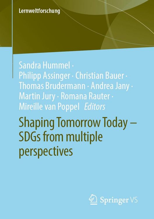 Produktbild: Shaping Tomorrow Today - SDGs from multiple perspectives
