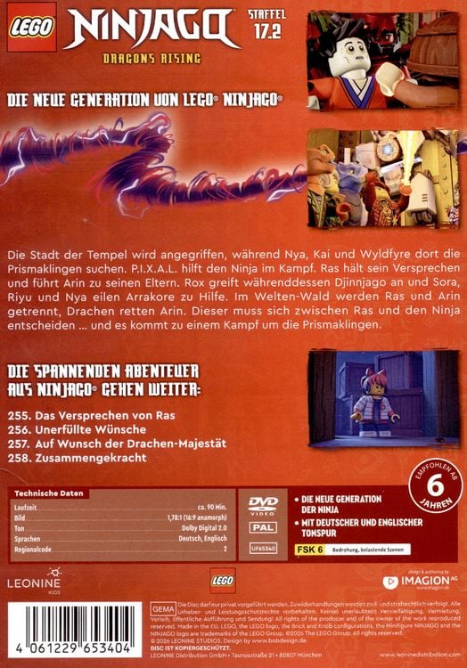 Produktbild: LEGO Ninjago - Staffel 17.2