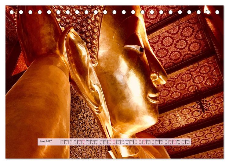 Produktbild: Spiritual Light of Asia (Desk Calendar 2027 DIN A5 landscape), CALVENDO 12 Month DeskCalendar