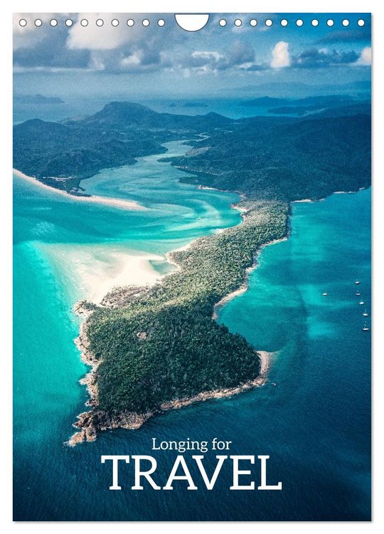 Produktbild: Longing for Travel (Wall Calendar 2026 DIN A4 portrait), CALVENDO 12 Month Wall Calendar