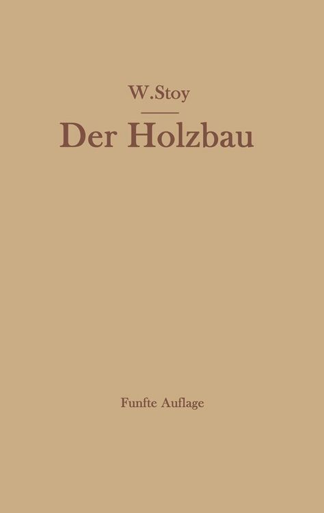 Produktbild: Der Holzbau