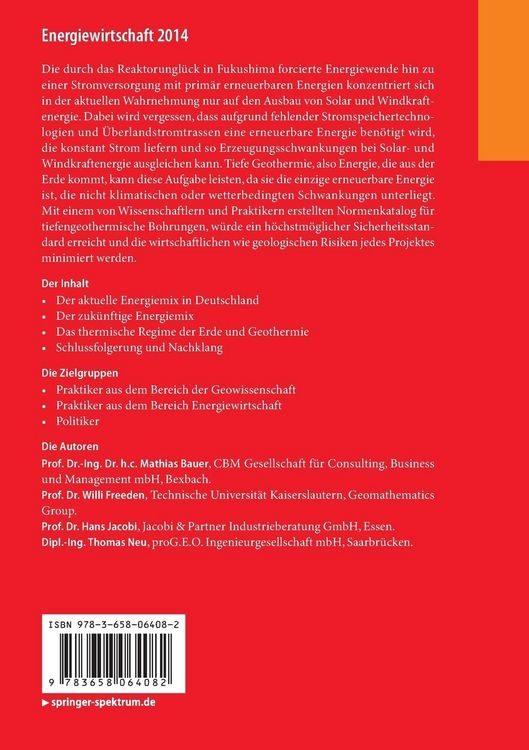 Produktbild: Energiewirtschaft 2014